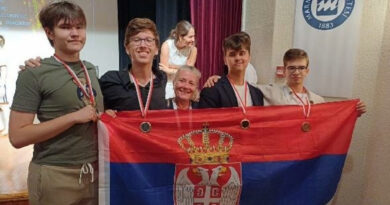 Četiri medalje za Srbiju na Balkanskoj fizičkoj olimpijadi